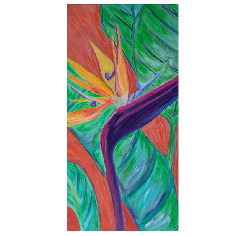 Orange Bird of Paradise